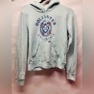 Hollister Light Blue Hoodie